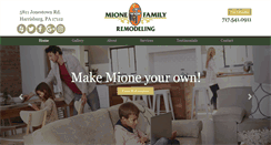 Desktop Screenshot of mionefamily.com